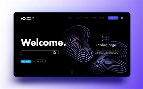 Landing Page: