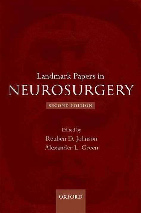 Landmark Papers in Neurosurgery Ebook Kindle Editon