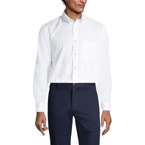 Lands' End Men's Dress Shirts: Refined Elegance for Every Occasion