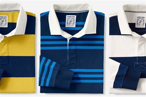 Lands' End Rugby Shirt: The Perfect Addition to Your Sportswear Wardrobe