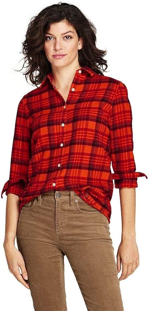 Lands' End Women's Flannel Shirts: A Comprehensive Guide