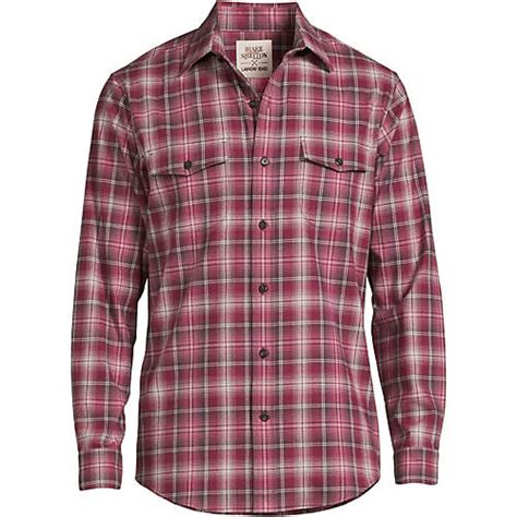 Lands' End Women's Flannel Shirts: Comfort and Style, All Season Long