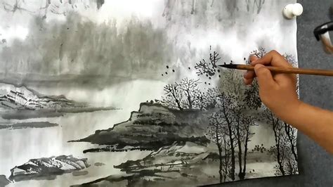 Landscape Painting with a Chinese Brush Reader