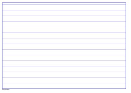 Landscape Paper Template