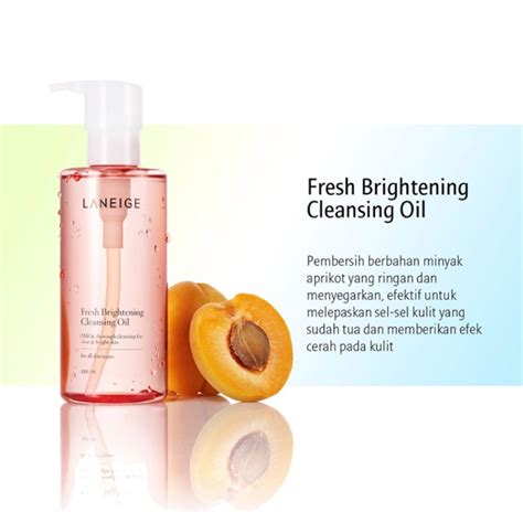 Laneige Fresh Brightening Cleansing Oil: A Comprehensive Breakdown