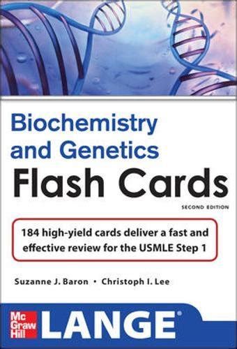 Lange Biochemistry and Genetics Flash Cards LANGE FlashCards PDF