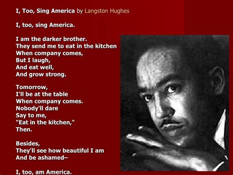 Langston Hughes' "I, Too, Sing America" Explored