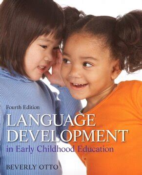Language Development in Early Childhood Education 4th Edition Doc