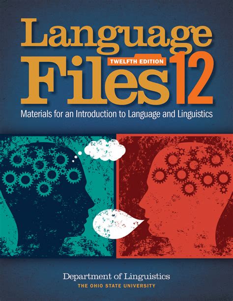 Language Files Materials for an Introduction to Language and Linguistics 12th Edition Epub