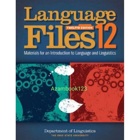 Language Files Materials for an Introduction to Language and Linguistics 12th Edition Epub