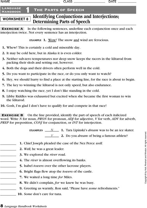 Language Handbook Worksheets Answers Epub