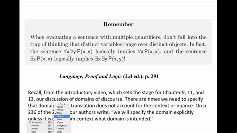 Language Proof Logic Chapter 11 Answer Key Kindle Editon