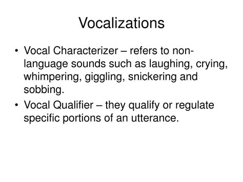 Language Structure and Vocal Behaviour Doc