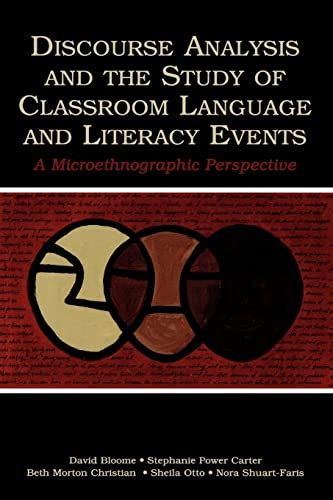 Language and Literacy: Studying Discourse in Communities and Classrooms Ebook Reader
