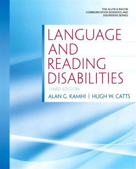 Language and Reading Disabilities Kindle Editon