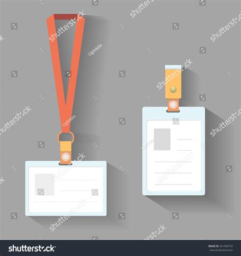 Lanyard Badge Template