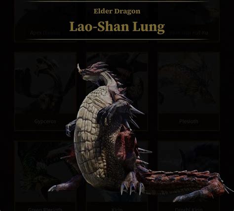 Lao Shan Lung MH4U: The Ultimate Guide to Hunting the Elder Dragon