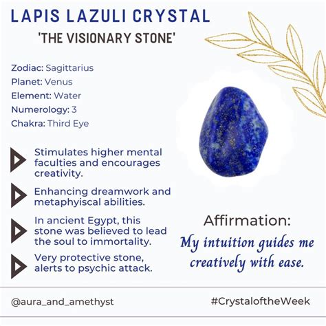 Lapis Lazuli: A Stone of Wisdom, Protection, and Illumination