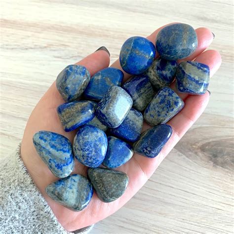 Lapis Lazuli Tumbled: A Celestial Stone for Transformation and Spiritual Connection