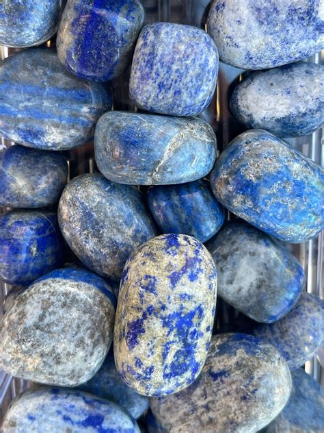 Lapis Lazuli Tumbled: A Journey Into Azure Enchantment