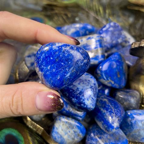 Lapis Lazuli Tumbled: A Symphony of Azure and Wisdom