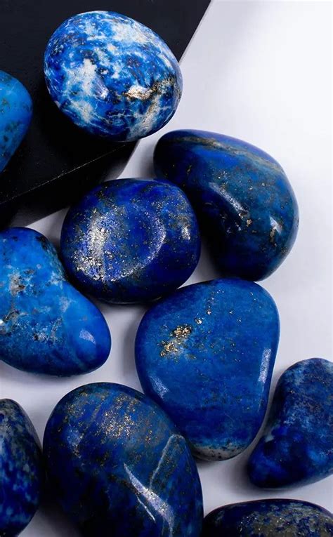 Lapis Lazuli Tumbled: Unlock the Power of Celestial Blue