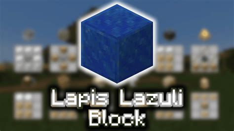 Lapis Lazuli in Minecraft: A Comprehensive Guide