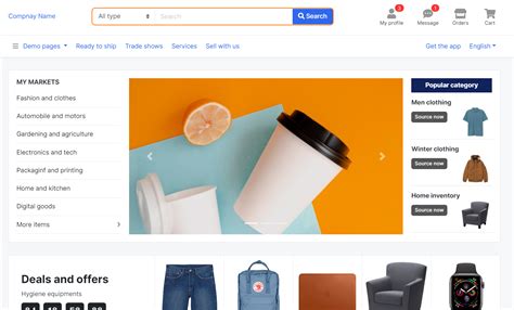 Laravel Ecommerce Template