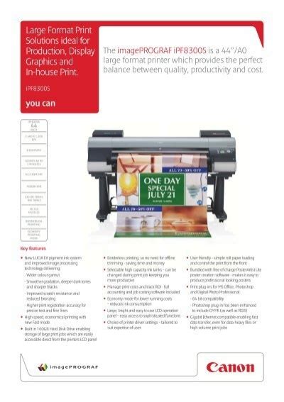 Large Format Print Solutions Ideal For Proofing 2 Kindle Editon