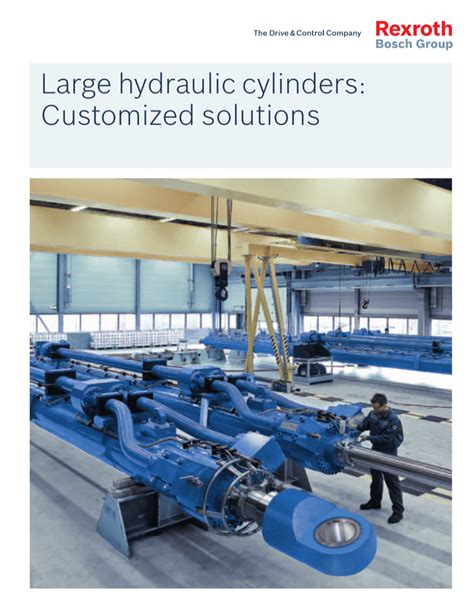 Large Hydraulic Cylinders Customized Solutions Kindle Editon