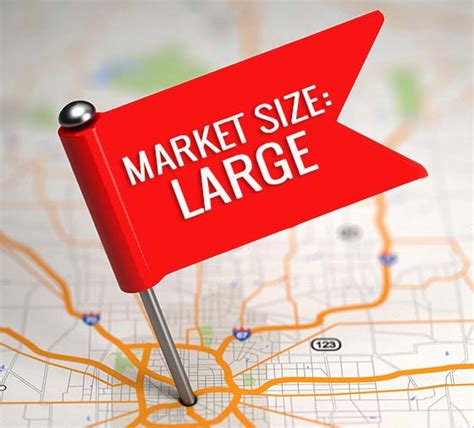 Large Market Size: