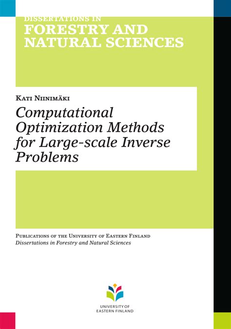 Large-Scale Optimization - Problems and Methods Epub