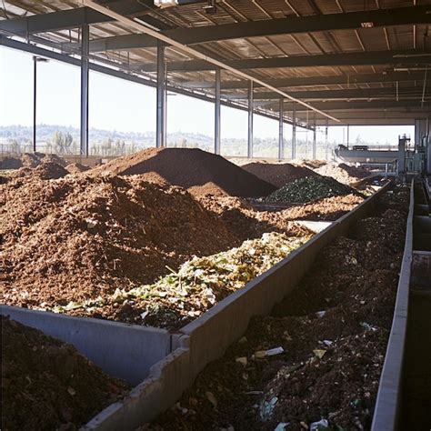 Large-scale composting facilities: