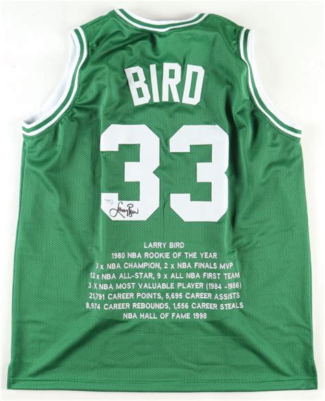 Larry Bird's Signed Jersey: A Legendary Collectible