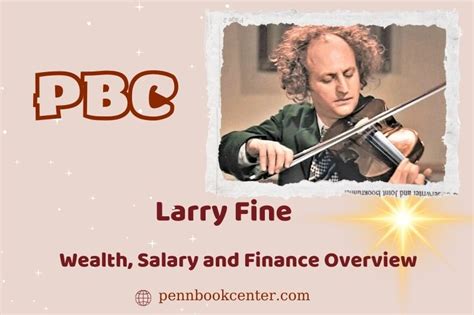 Larry Fine Net Worth: A Commanding $900,000!