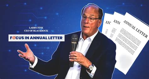 Larry Fink's Annual Letter: A Beacon of Corporate Leadership in Uncertain Times