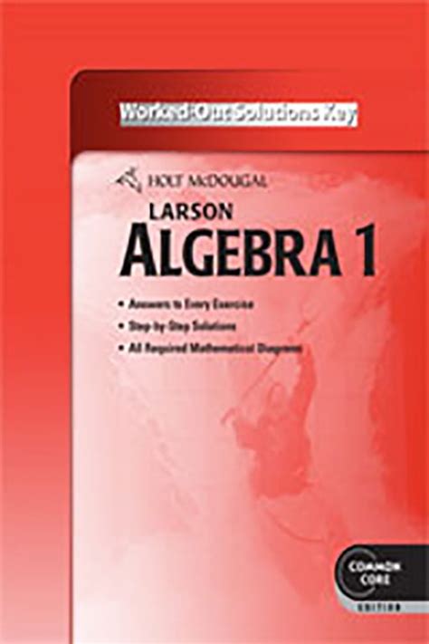 Larson Algebra 1 Solution Key Online Kindle Editon