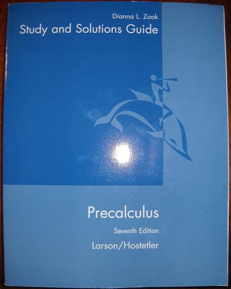 Larson Hostetler Precalculus Solutions PDF