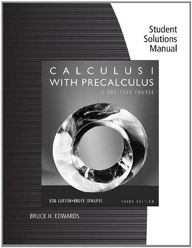 Larson Hostetler Precalculus Student Solutions Manual Kindle Editon