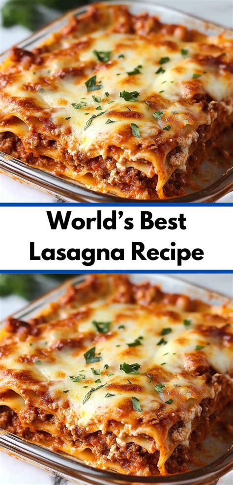 Lasagna Recipes Must-Eat Homemade Lasagna Recipes for the Entire Family to Enjoy Doc