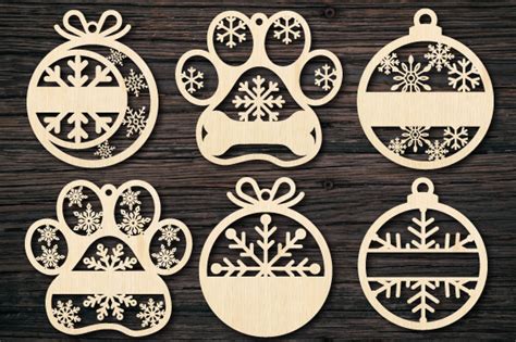 Laser Cut Ornament Template