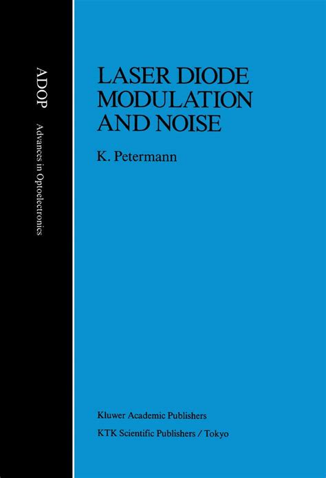 Laser Diode Modulation and Noise 1st Edition PDF