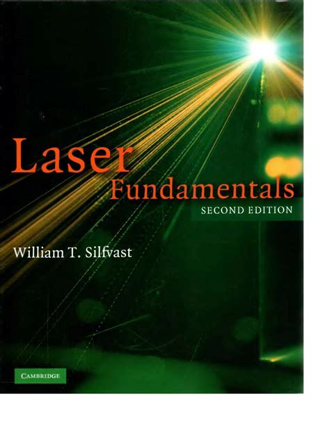 Laser Fundamentals Silfvast Solutions Doc