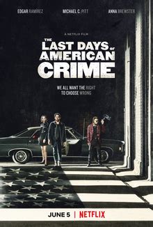 Last Days of American Crime New Edition Reader