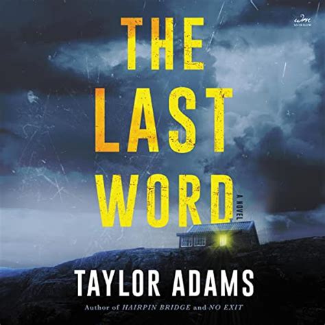 Last Words A Novel of Suspense Reader