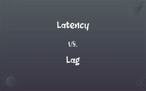 Latency Matters: The Science Behind Lag