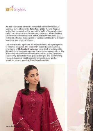 Latest Chikankari Suits: A Timeless Treasure