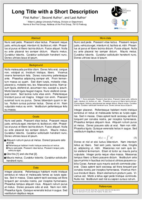 Latex Template For Poster