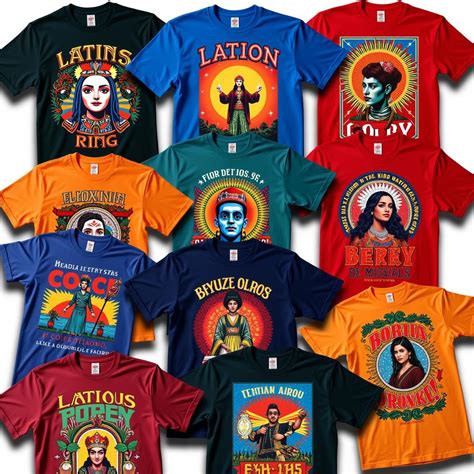 Latinaholic T-shirt: A Unique Expression of Latinx Pride and Culture