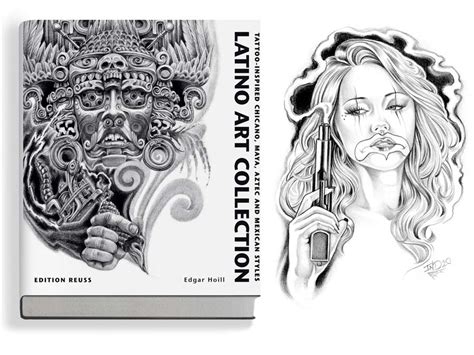 Latino Art Collection: Tattoo-Inspired Chicano, Maya, Aztec  - epdf Reader